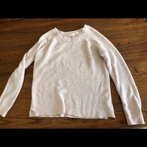 Light pink sparkly sweater